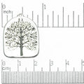 23mm x 29mm Tree of Life Pendant - Made of Pewter - Double-Sided - Made in the USA - PEW109