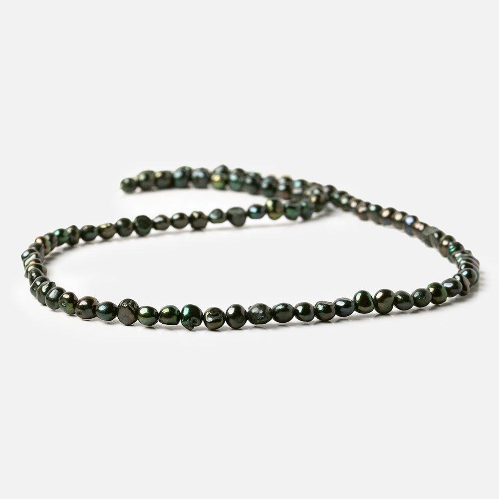 5x4mm Sage Baroque Pearls 16 inch 85 beads