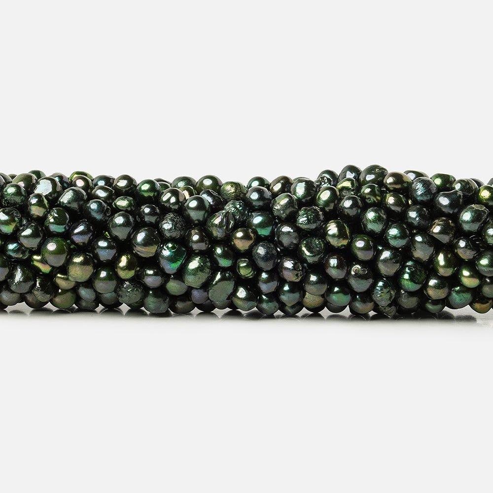 5x4mm Sage Baroque Pearls 16 inch 85 beads