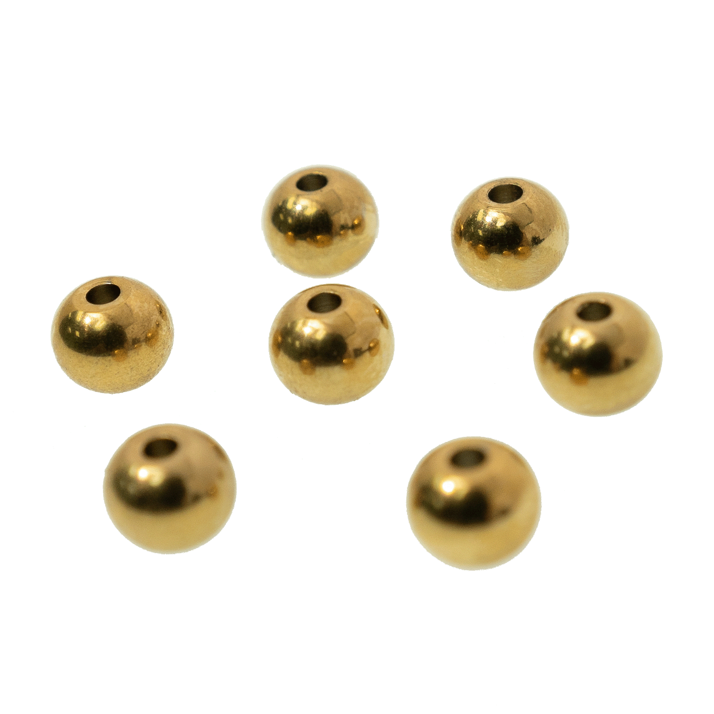 Beads For Jewelry - Non Tarnish - 2mm, 3mm, 4mm, 5mm & 6mm - Per Piece